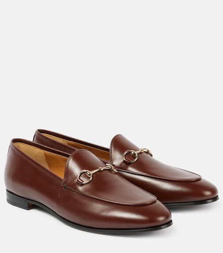 Jordaan Horsebit leather loafers - Gucci - Modalova