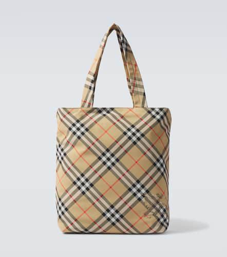 Borsa EKD in canvas Check - Burberry - Modalova