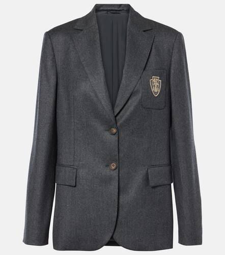 Brunello Cucinelli Blazer in lana - Brunello Cucinelli - Modalova