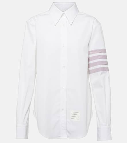 Camisa 4-Bar de popelín de algodón - Thom Browne - Modalova