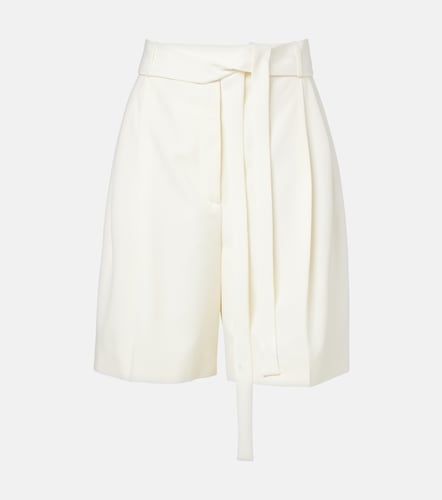 Belted virgin wool Bermuda shorts - Rohe - Modalova
