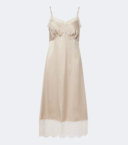 Abito sottoveste in satin - Simone Rocha - Modalova