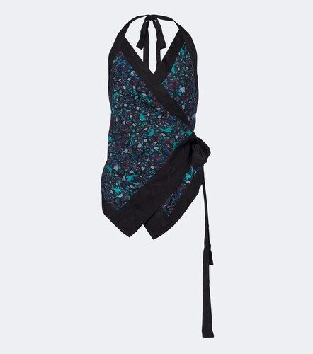 Top envolvente estampado - Dries Van Noten - Modalova