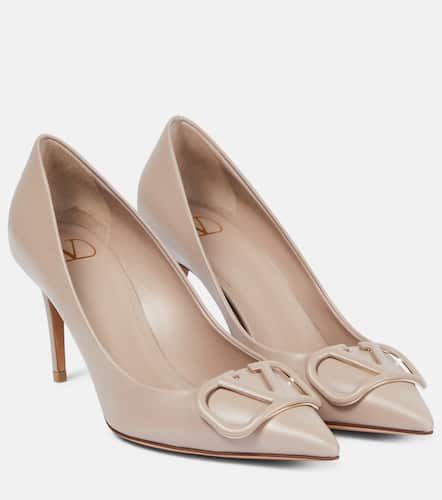 Pumps VLogo 80 aus Leder - Valentino Garavani - Modalova