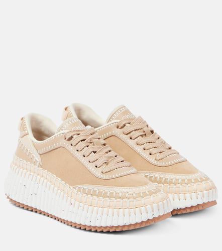 Chloé Nama suede sneakers - Chloe - Modalova