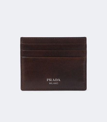 Prada Logo leather card holder - Prada - Modalova