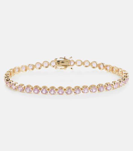 Kt gold tennis bracelet with sapphires - Mateo - Modalova