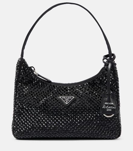 Prada Borsa in raso con cristalli - Prada - Modalova