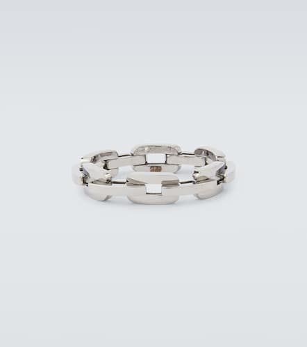 Mini Deco Link 18kt white gold ring - Shay Jewelry - Modalova