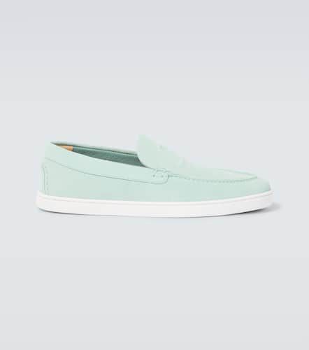 Slip-Ons Varsiboat aus Leder - Christian Louboutin - Modalova