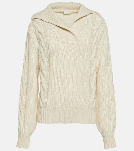 Cable-knit cashmere sweater - Magda Butrym - Modalova