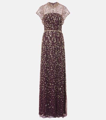 Vestido de fiesta con lentejuelas - Jenny Packham - Modalova