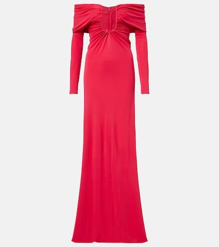Arced Palm cutout gathered gown - Christopher Esber - Modalova