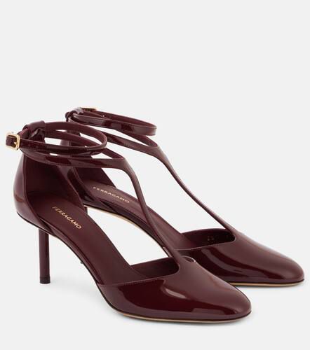 Lysandra 70 patent leather pumps - Ferragamo - Modalova