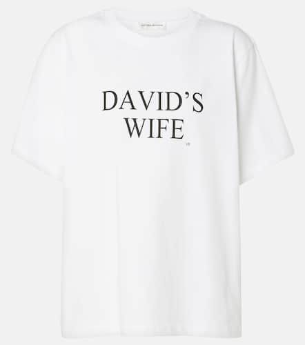T-shirt imprimé en coton - Victoria Beckham - Modalova