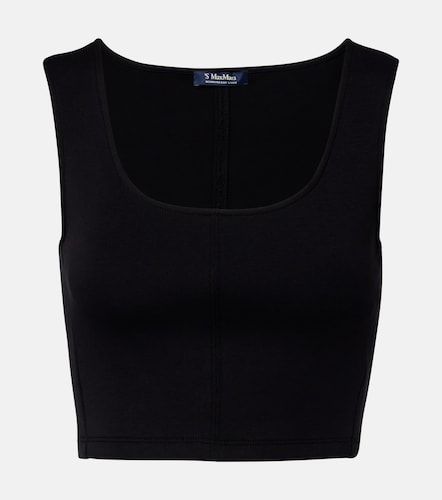 Dire cotton-blend crop top - 'S Max Mara - Modalova