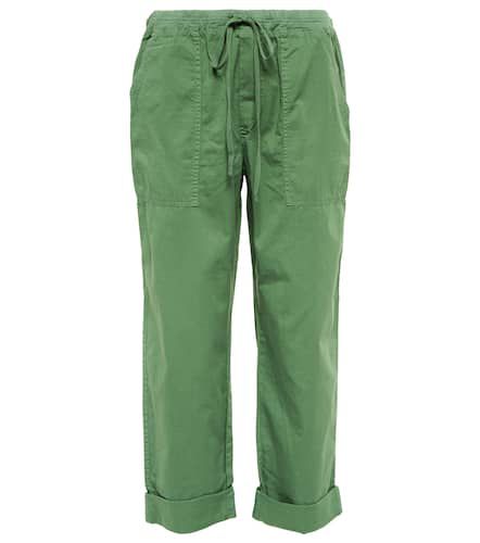 Mid-Rise-Cargohose Misty aus Baumwolle - Velvet - Modalova