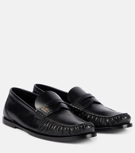 Laurent leather penny loafers - Saint Laurent - Modalova