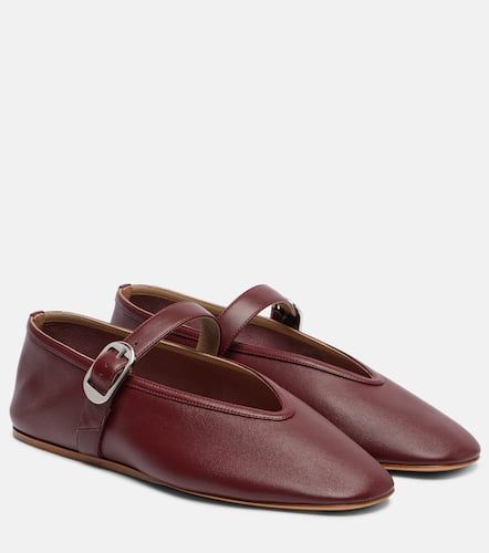 Stella leather ballet flats - Le Monde Beryl - Modalova