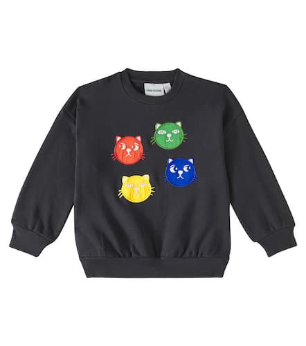 Sudadera Cool Cats de algodón bordada - Mini Rodini - Modalova