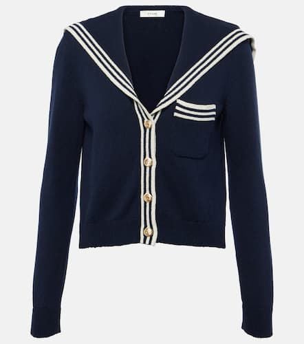 Sailor cropped cotton-blend cardigan - Frame - Modalova