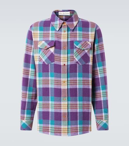 Camisa de cachemir a cuadros - God's True Cashmere - Modalova