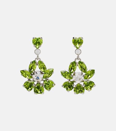 Heartbloom embellished drop earrings - Simone Rocha - Modalova