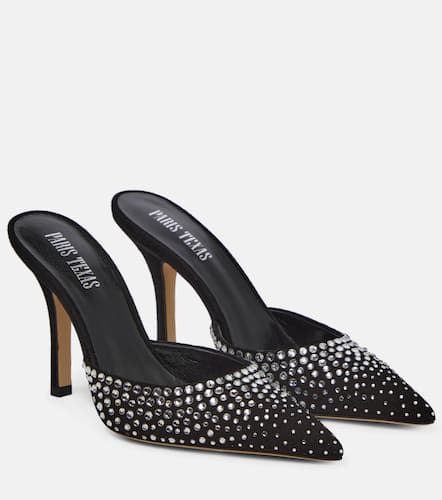 Holly embellished suede mules - Paris Texas - Modalova