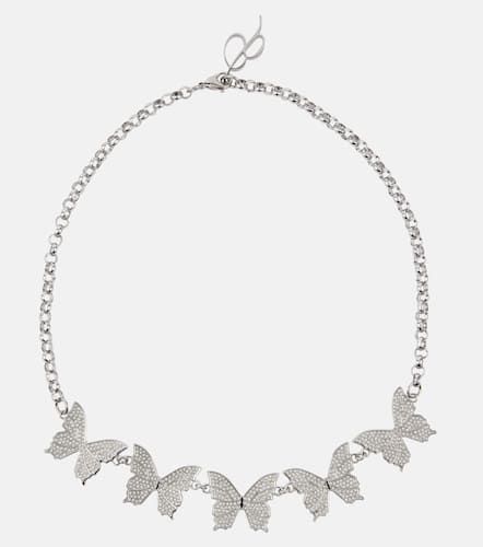 Butterfly crystal-embellished choker - Blumarine - Modalova