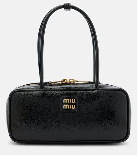 Beau patent leather tote bag - Miu Miu - Modalova