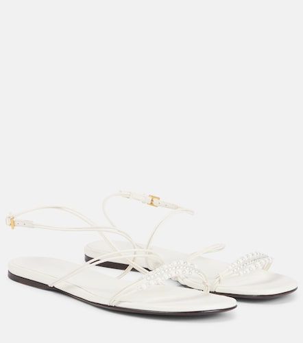 Khaite Loop leather sandals - Khaite - Modalova