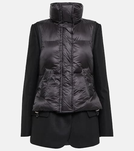 Sacai Blazer in lana con gilet - Sacai - Modalova