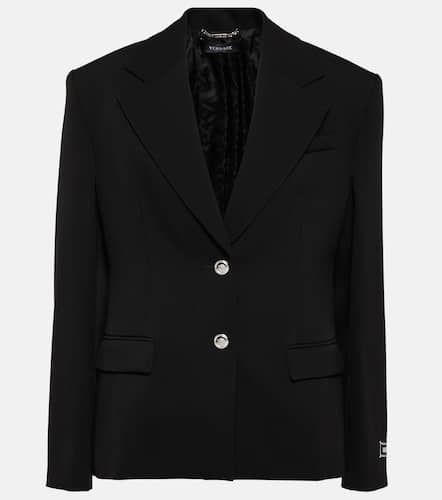 Versace Blazer aus Wolle - Versace - Modalova