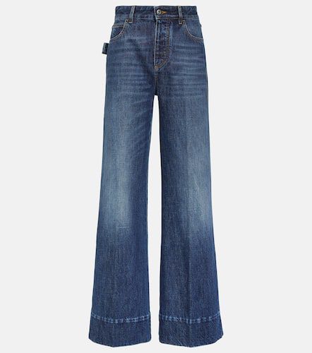 Jeans anchos de tiro alto - Bottega Veneta - Modalova