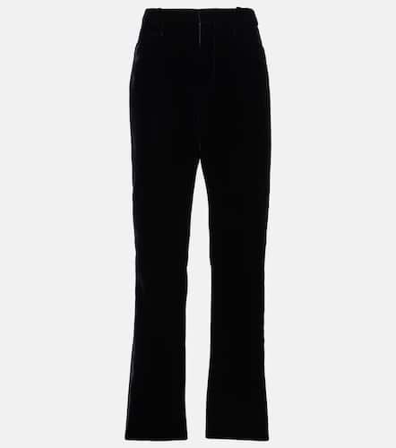 Pantaloni regular Wallis in velluto - Tom Ford - Modalova