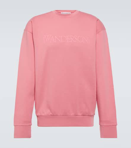 Embroidered cotton jersey sweatshirt - JW Anderson - Modalova