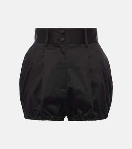 High-Rise Shorts aus Gabardine - Dolce&Gabbana - Modalova