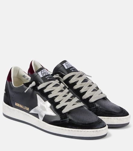 Sneakers Ball Star in pelle e velluto - Golden Goose - Modalova