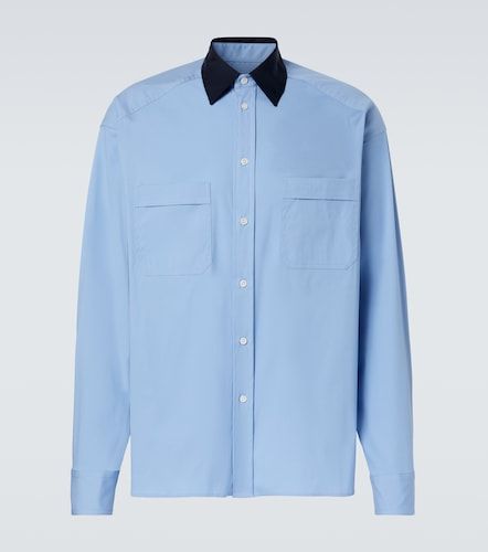 Camisa de popelín en mezcla de algodón - Plan C - Modalova