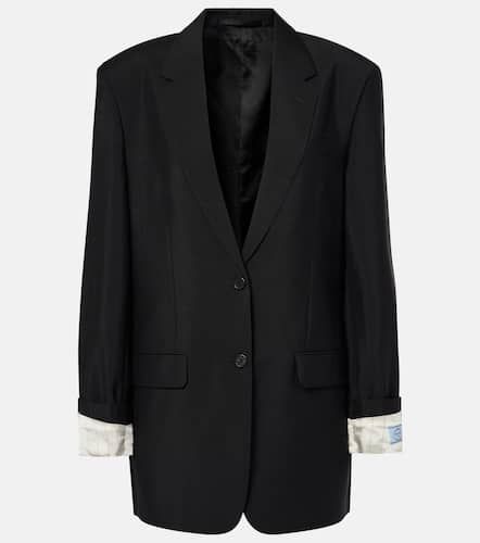 Prada Blazer aus Mohair und Wolle - Prada - Modalova