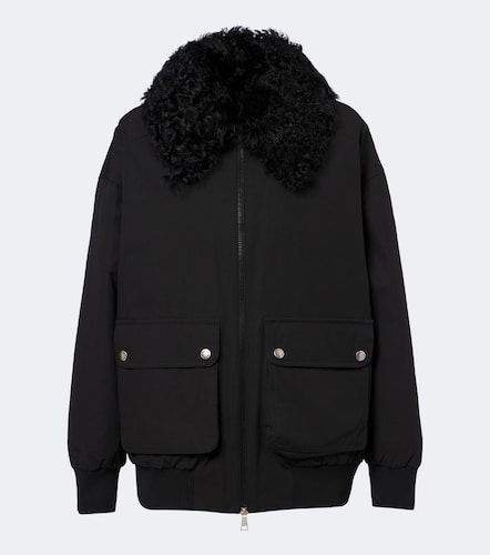Piumino Rougequeue con shearling - Moncler - Modalova