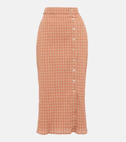 Altuzarra Belili gingham midi skirt - Altuzarra - Modalova