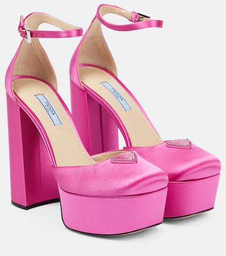 Prada Satin platform pumps - Prada - Modalova