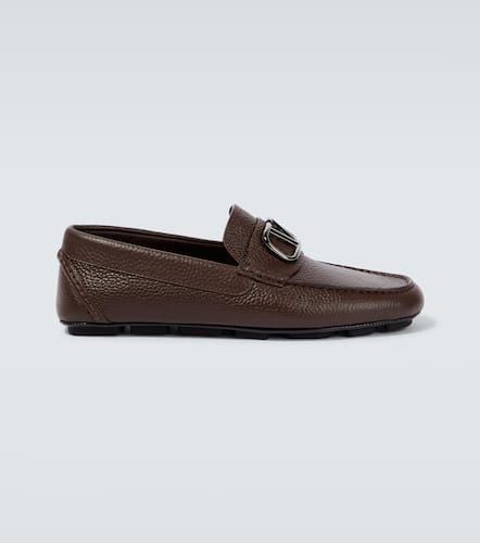 VLogo leather loafers - Valentino Garavani - Modalova