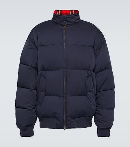 Cut-Up Harrington twill down jacket - Balenciaga - Modalova