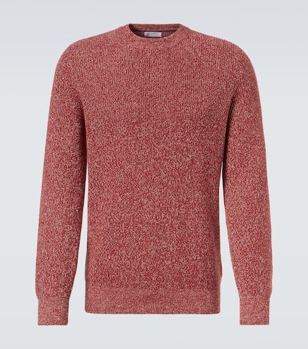 Pullover in cotone - Brunello Cucinelli - Modalova