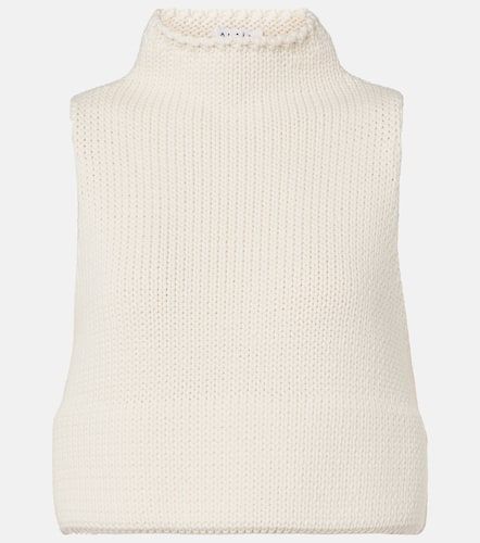Alaïa Top raccourci en coton mélangé - Alaia - Modalova