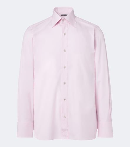 Camicia in popeline di cotone - Tom Ford - Modalova