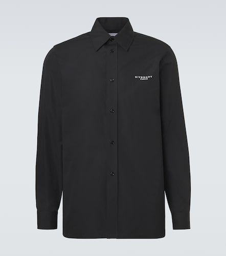 Camisa de algodón con logo - Givenchy - Modalova