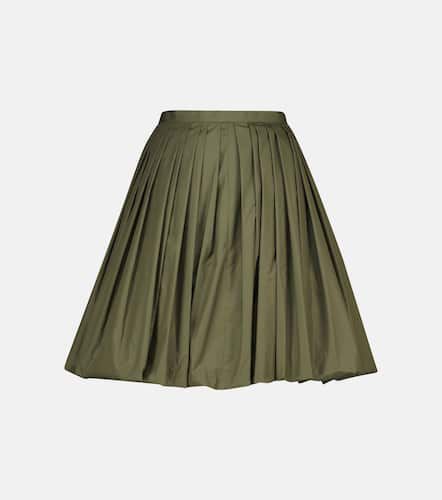 AlaÃ¯a Cotton-blend poplin miniskirt - Alaia - Modalova